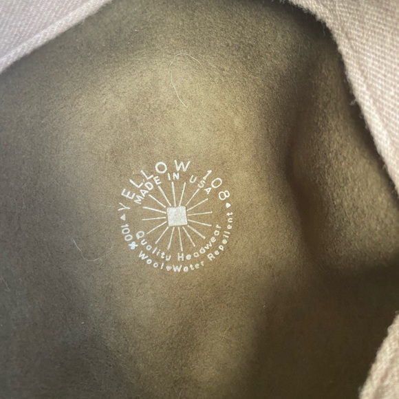 Yellow 108 Harvest wool hat size Large - Picture 4 of 6